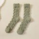 thumbnail image 1 of Women's Thick Warm Wool Mid-Tube Socks for Winter - Soft Cotton Casual Floor Sleep Socks, 1 of 3