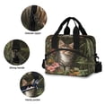thumbnail image 5 of Lunch Bag Portable Crossbody Meal Bag Cooler Bag Insulated Lunch Bag Food Bag Handheld & Crossbody Design Garden Pretty Cat, 5 of 6