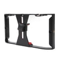 thumbnail image 1 of Phone Handheld  Cage, Universal Comfortable Grip Phone Shooting Rig Stabilizer Adjustable  For Shooting For Video, 1 of 8