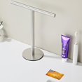 thumbnail image 5 of ZEN Bath Hand Towel Holder Standing, 13 Inch T-Shape Towel Bar Rack Stand, SUS304 Stainless Steel Brushed Finish,Tower Bar for Bathroom Kitchen Vanity Countertop, 5 of 7