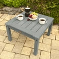 thumbnail image 5 of Highwood Adirondack Side Table - 24" W x 24" L x 16" H, Outdoor, Eco-friendly, Synthetic Wood, 5 of 8