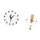 thumbnail image 5 of Reloj de pared,Reloj de pared con bailarina,reloj decorativo colgante.,Reloj de pared,Reloj de pared decorativo para baño y dormitorio.,Reloj de pared redondo silencioso y sin tictac,regalo, 5 of 8