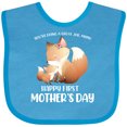 thumbnail image 3 of Inktastic Happy First Mother's Day Boys or Girls Baby Bib, 3 of 4