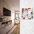 thumbnail image 5 of Yayeee Rocker Switch Wall Plate 2-Gang 4.7"x4.6" Home Decorative Outlet Cover, Strawberry Pattern, 5 of 6