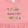 thumbnail image 4 of Inktastic Grammys Girl Bright Flowers Girls Baby Dress, 4 of 5