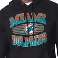 thumbnail image 3 of Men's Starter Black Miami Dolphins Team Grit Graphic Hoodie, 3 of 3