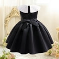 thumbnail image 5 of ZACPNCV Baby Toddler Girls' Special Occasion Dresses Wedding Flower Girl Dress Birthday Ball Gown Black 11-12 Years, 5 of 7