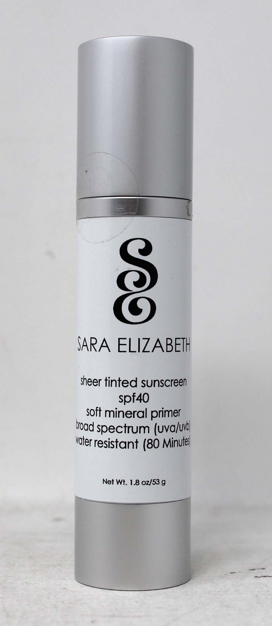 sara elizabeth matte finish sheer tinted spf 40