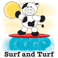 thumbnail image 2 of CafePress - Surfing Cow Onesie Bodysuit Baby Shower Gift - Baby Light Bodysuit, Size Newborn - 24 Months, 2 of 4
