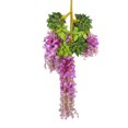 thumbnail image 1 of Toystoory Cadena de flores de seda artificial 110 cm oficina al aire libre plantas falsas simulación vides colgantes fiesta Hotel decoración de la Decoración Rojo púrpura Toystoory HA069932-02, 1 of 6