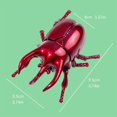 thumbnail image 3 of Clockwork Rhinoceros Beetle Toy Creative Prankster Puzzle Toys Insect, 3 of 8