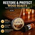 thumbnail image 2 of Lence Furniture Balm – All-in-One Wood Scratch Repair, Polishing & Multi-Surface Cleaner for Home & Countertops – Includes Application Brush (1PCS), 2 of 6