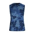 thumbnail image 6 of Gamivast Sun Protection Hoodie for Men Zip up Muscle Fit Sleeveless Sun Hoodie Lightweight Breathable Athletic Hoodie with Camo Pattern for Outdoor Wear, 6 of 8