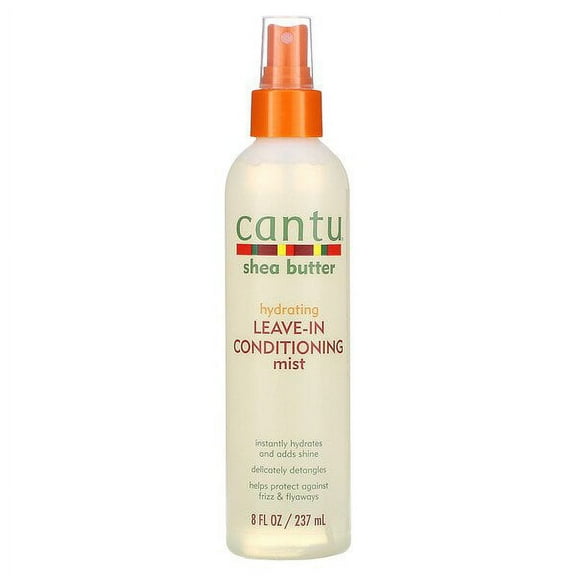 Cantu, Shea Butter, Hydrating Leave-In Conditioning Mist, 8 fl oz (237 ml) Pack of 4