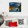 thumbnail image 5 of Fenyluxe Italy Venice Grand Canal At Night Wall Art Painting The Picture Print On Canvas The Basilica Di Santa Maria Della Salute Pictures Modern Artwork For Room Home Decor Decor Gift 20x16in, 5 of 6