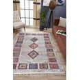 thumbnail image 2 of Kowalewo Red Medallion Polyester Area Rugs for Living Room Washable Rugs Boho Moroccan Area Rug Soft Geometric Bohemian Carpet Distressed Indoor Rug for Bedroom Dining Room Office Nonslip Rug, 2 of 9