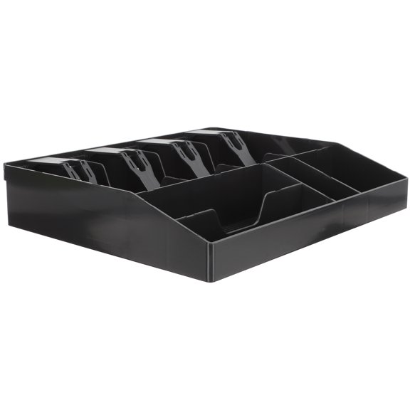 Yuangui Portable Cash Drawer Insert Tray with Compartments