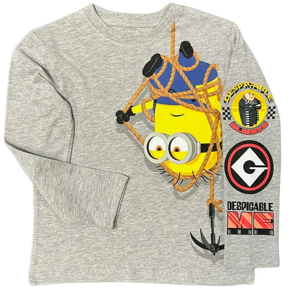 Despicable Me 4 Minions Long Sleeve Shirt (Toddler Boys)