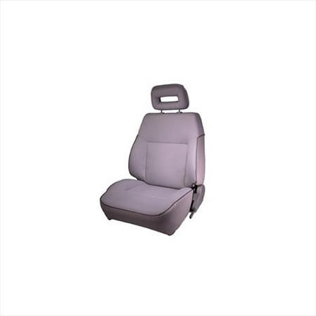 High-Back Front Seat L-side, Reclinable, Gray, 86-95 Suzuki