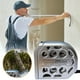 thumbnail image 1 of Cinta métrica de acero inoxidable | Regla métrica telescópica de 16 pies/25 pies | Diseño impermeable a prueba de arena de doble cara | Escala esmerilada galvanizada | Marcas de fácil lectura |, 1 of 2