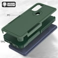 thumbnail image 4 of YEYKX Defender Case for Motorola Moto G Stylus 5G 2023 6.5'' Heavy Duty 1 in 1 Design Rugged Full Body Dustproof Shockproof Bumper Non-Slip Protective Cover,Green,For Moto G Play 2023, 4 of 5