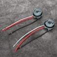 thumbnail image 4 of Socket Wire Harness, 2pcs Holder Plug Connector Anti Heat Plastic Practical  For 1157, 4 of 8