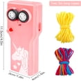 thumbnail image 2 of Juguete lanzador de cuerda Zipstring rosa, hélice portátil, juguete interactivo para gatos con cuerda, hélice, lanzador de cuerda, juguete antiestrés para todas las edades., 2 of 5
