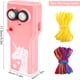 thumbnail image 2 of Juguete lanzador de cuerda Zipstring rosa, hélice portátil, juguete interactivo para gatos con cuerda, hélice, lanzador de cuerda, juguete antiestrés para todas las edades., 2 of 5