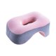 thumbnail image 1 of Almohada para dormir la siesta en la oficina Almohada portátil para dormir de lado, de espaldas y de escritorio Gris claro y rosa, 1 of 9