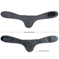 thumbnail image 6 of Neck Heated Wrap with Vibration, Cordless Neck Heating Pad, Neck Warmer with 5 Heat Levels & 3 Vibration Modes, 30min Auto Shutoff, Built-in Herbal Pocket, 1800mAh Battery for Neck Tension, 6 of 13