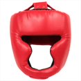 thumbnail image 1 of Casco de Boxeo Integral Ajustable para Karate, Muay Thai, Protección para Entrenamiento, Casco de Boxeo para Niños, Color Rojo., 1 of 5
