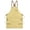 Yellow, variant on Canvas Work Apron for Artist Bartender Barista Carpenter Gardener Hairstylist, Cross Back Strap Adjustable for Men Women Apron with Pockets, Chef Apron for Kitchen Cooking Baking Grilling -Yellow