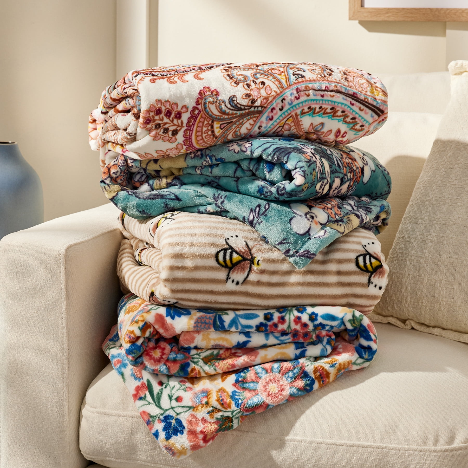 Vera bradley throw blanket discount