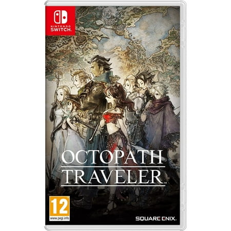 Nintendo Switch Octopath Traveler Video Game - Import Region Free