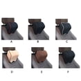 thumbnail image 2 of Baohd Fiber Auto Car Neck Pillow Breathable Fabric With Enhanced Comfort And Support Relaxing Support Black coffee edge, 2 of 6
