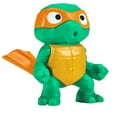 thumbnail image 2 of Teenage Mutant Ninja Turtles: Mutant Mayhem Tootin' Tot Michelangelo Figure by Playmates Toys, 2 of 5