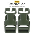 thumbnail image 3 of Accesorio de Montaje en Superficie Kuymtek con Hebilla Correa Chaleco Airsoft verde 2 Uds, 3 of 8