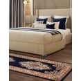 thumbnail image 5 of Unique Loom Reza Collection Area Rug - Washington (3' 1" x 16' 5" Runner Navy Blue/Cream), 5 of 7