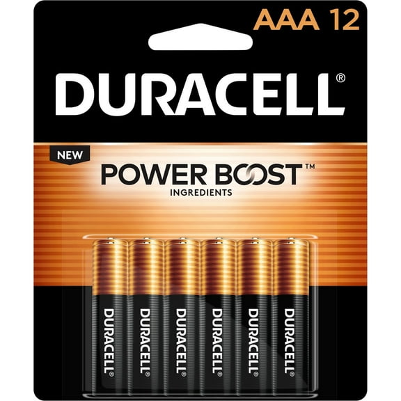 power Boost CopperTop Alkaline AAA batries 12/Pack MN24B12BCD