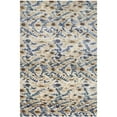 thumbnail image 3 of Couture Hand-Knotted Luxor Eclectic Cream / Blue Rayon Rug - 9' x 12', 3 of 3