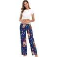 thumbnail image 4 of FREEAMG Festive Pajama Pants for Women Sleepwear Pants Pjs, 4 of 5