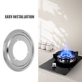 thumbnail image 3 of GAXIRE Gas Stove Accessories Stainless Steel Round For Gas Stove 1Pcs Kitchen Use, 3 of 8