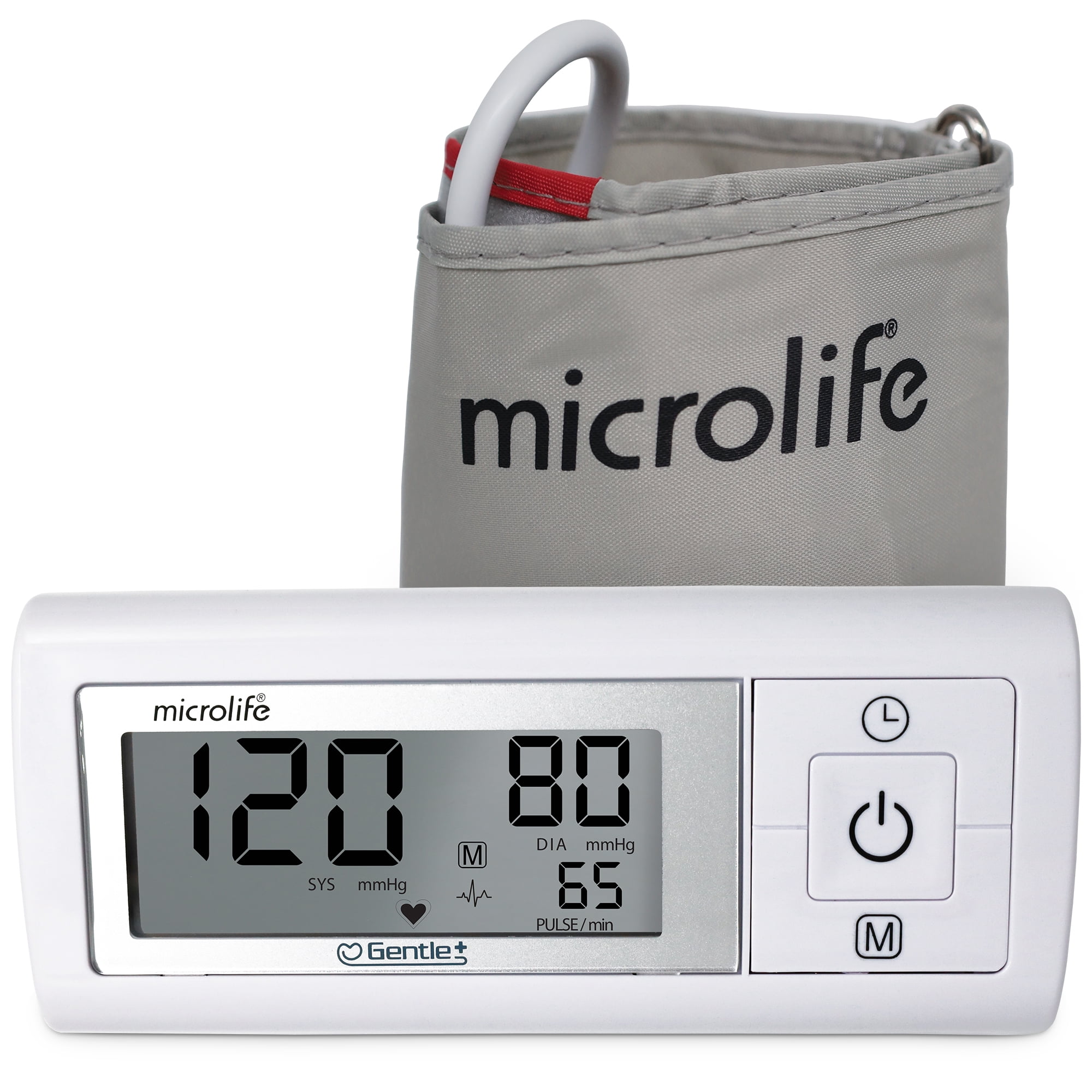 Microlife Series 200 Digital Blood Pressure Monitor, Wide-Range Upper Arm Cuff, Stores 30 Readings
