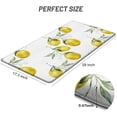 thumbnail image 2 of Lemon Kitchen Mat, Lemon Kitchen Rug, Farmhouse Decorative Rug for Kitchen, Anti Fatigue Mats for Kitchen Floor Cushioned, Waterproof Standing Mat for Kitchen Office Laundry Room 17.3 * 29'''', 2 of 6