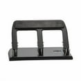 thumbnail image 2 of 40-Sheet Three-Hole Punch With Padded Handle, 9/32" Holes, Black | Bundle of 2, 2 of 4