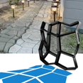 thumbnail image 1 of Walk Maker - Moldes reutilizables para hacer caminos de hormigón, pavimentadora de piedra escalonada, césped, patio, jardín, bricolaje, pasarela, pavimento, moldes de pavimentación (irregular) ShuxiuWang 9024735203230, 1 of 1