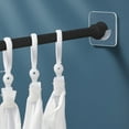 2pcs Spring Tension Curtain Rods, STONCEL Cupboard Bars Extendable 15.7