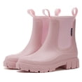 thumbnail image 2 of Zapatos Jardín Botas Lluvia Chelsea para Mujer Con Forro Felpa Exteriores, 2 of 9