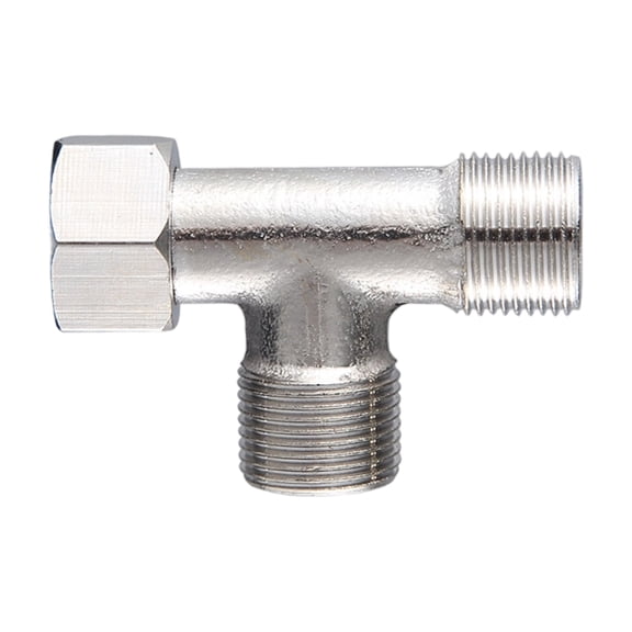 T Type Three Way Steel pipes Connectors 3Way T Adapter For Plumbing HVAC Industrial Fluid Systems For Piping Project