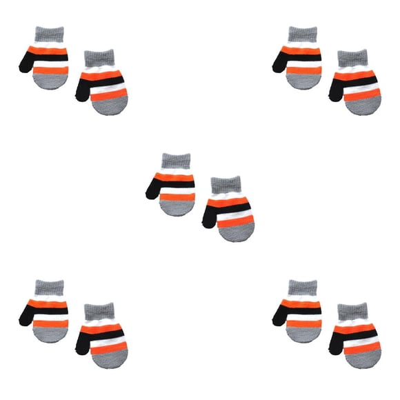 Qarigey 1 par de manoplas para niños, manopla colorida para niños pequeños, cubierta para calentar las manos, calentador de dedos, manoplas tejidas Type2 NO2 Qarigey CBP334081